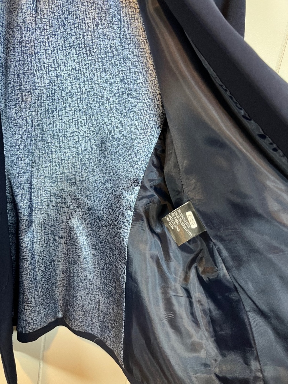 Womens Classic Schoolboy Blazer Navy Blue 14P Timeless Wardrobe Style Petite EUC - Picture 8 of 16